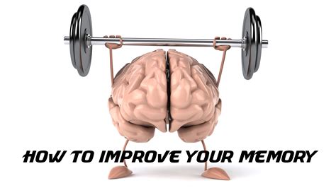 How to Improve Your Memory