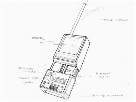 Walkie Talkie Sketch at PaintingValley.com | Explore collection of Walkie Talkie Sketch