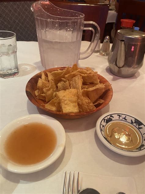 Crispy noodles with dipping sauces - Yelp