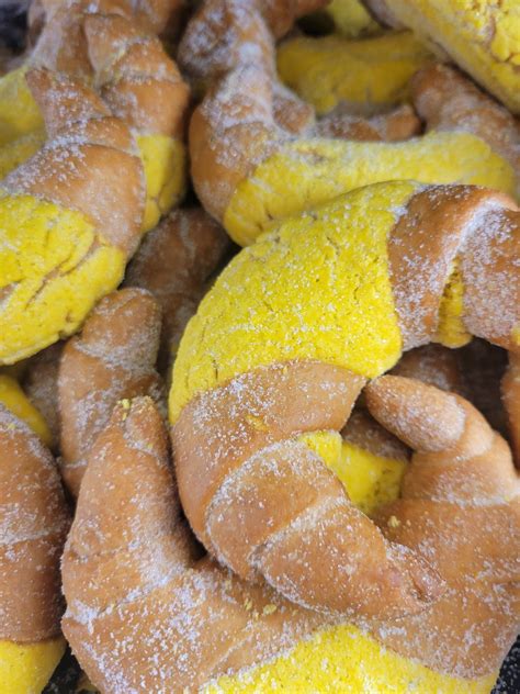 Yellow Cuernitos, Mexican Yellow Cuernitos, Pan Dulce, Mexican Sweet Bread - Etsy