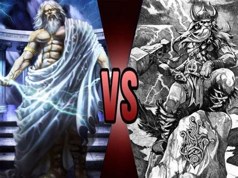 DWOAH: Zeus vs Thor by Garchompisbeast on DeviantArt