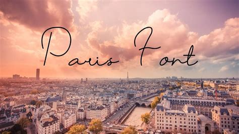 Paris Font Free Download