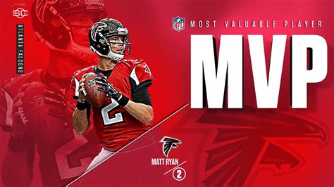 Matt ryan is your 2016 nfl mvp. he is the first falcons player to win the award in franchise ...