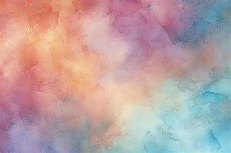 Premium Photo | Watercolor background with a pink and blue color palette