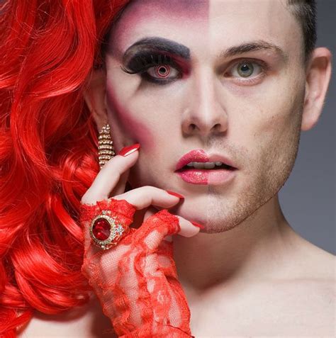 ''Half-Drag'' de Leland Bobbé: Mitad hombre, mitad drag queen Drag Queens, Drag Queen Make-up ...