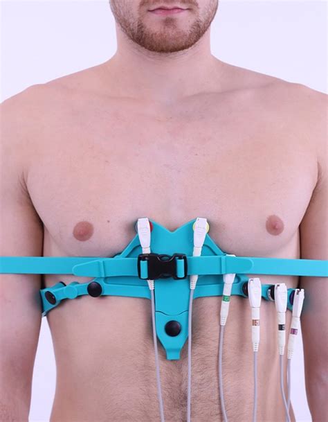 EKG Test / 12 Lead ECG / Electrodes Belt with Strap by Alma Solutions