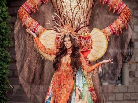 National costume ni Herlene Budol, inspired sa Higantes Festival ng Angono, Rizal | GMA ...