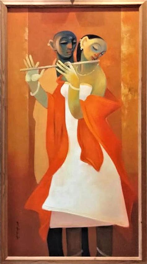 Contemporary Indian Oil Paintings