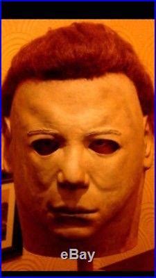 MICHAEL MYERS HALLOWEEN II MASK KH/DW GOLD SIGNATURE #4 (Myers masks, Rare) | Halloween Hot Costumes