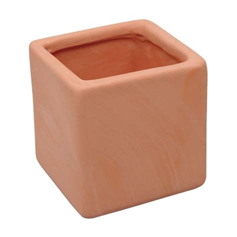 Terracotta Square Pot - Each - CleverPatch | CleverPatch - Art & Craft ...