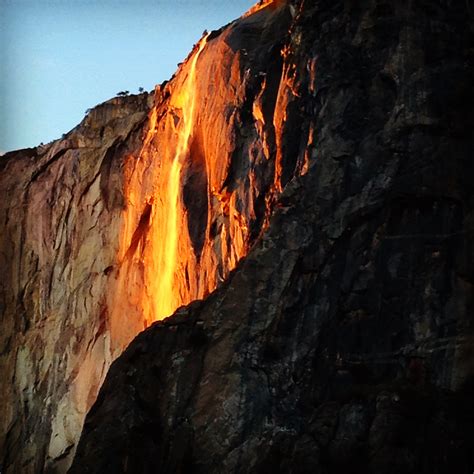 “Cachoeira de lava” é espetáculo na Califórnia - TurismoETC