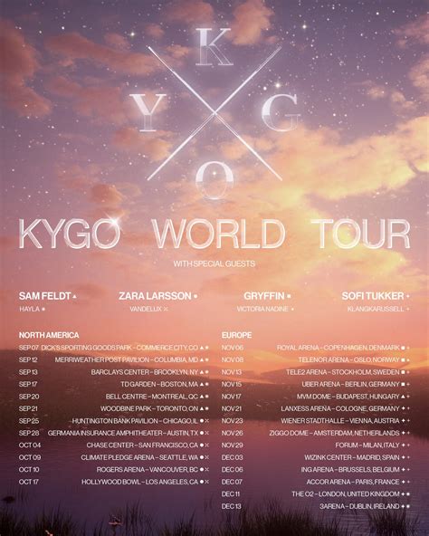 Kygo World Tour 2024 Dates - Dawna Linnet