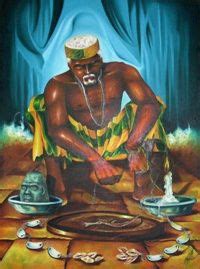 Orunmila, also known as Ifa, is the orisha of divination who, along with Eleggua, witnessed the ...