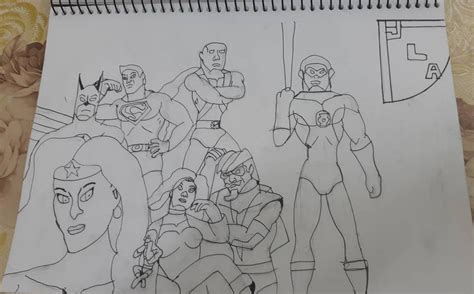 Homage to alex ross' JLA by guybracha on DeviantArt