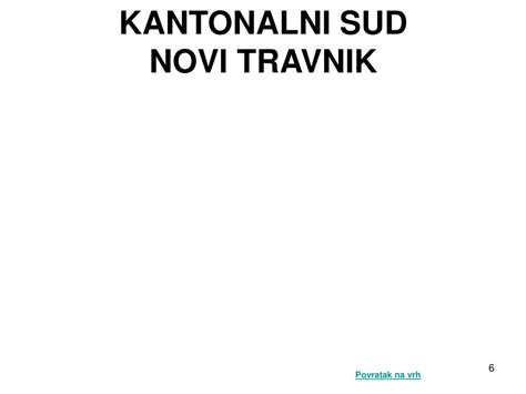 PPT - KANTONALNI SUD NOVI TRAVNIK PowerPoint Presentation, free ...