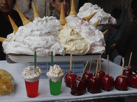 Ecuadorian espumilla or guava meringue cream - Quito Tour Bus