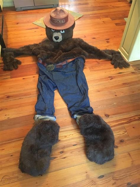 Vintage Authentic Smokey Bear Costume | #1866383647