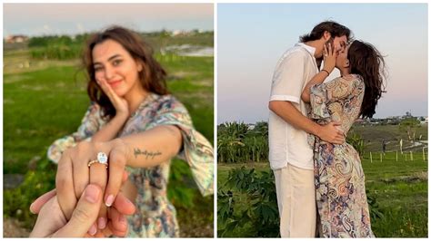 Anurag Kashya's daughter Aaliyah Kashyap announces engagement, flaunts ...