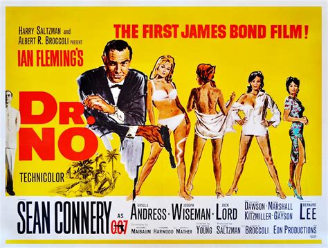 The Geeky Nerfherder: Movie Poster Art: James Bond - The 1960's