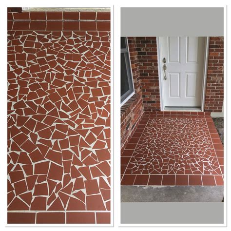 Broken Tile Mosaic Floor Ideas - Klaudia