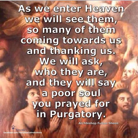 Pray for the Holy Souls in Purgatory! | Fulton sheen, Pray, Sayings