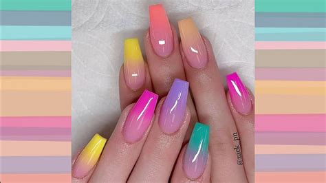 Colores de moda en uñas / Las MEJORES uñas! 💅😍 - YouTube