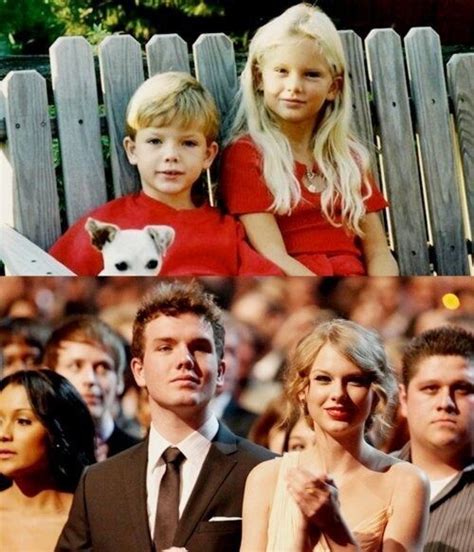 Taylor and her brother, Austin. Pretty neat. :) Young Taylor Swift, All About Taylor Swift, Baby ...