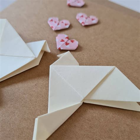 Lovebirds Wedding Card Origami Love Doves and Hearts Wedding | Etsy UK