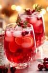 Cranberry Mimosa Mocktail - BeCentsational