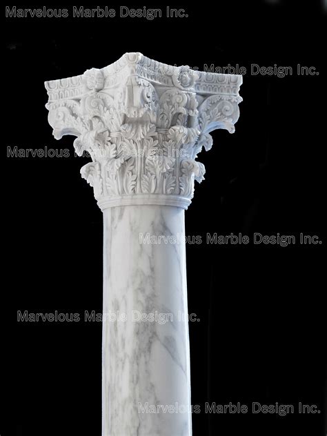 Marble Columns Archives - Marvelous Marble Design Inc. | Column design, Marble columns, Marble ...