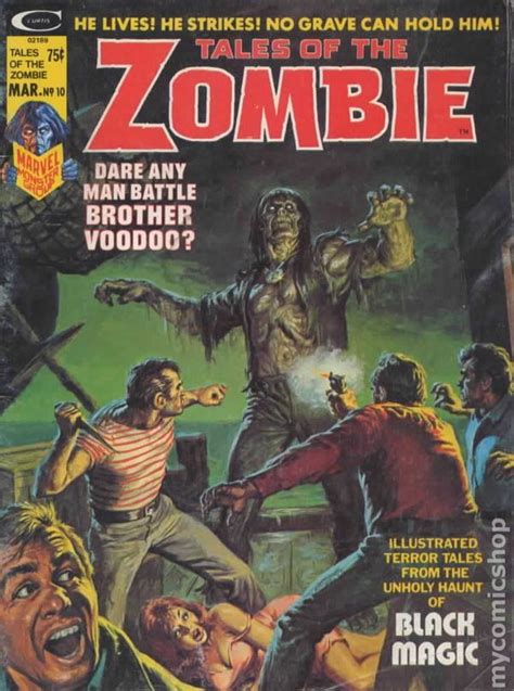 TALES OF THE ZOMBIE 10, BRONZE AGE MARVEL COMIC MAGAZINE (With images ...