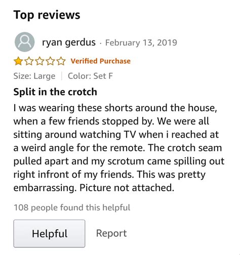 A review of shorts : r/amazonreviews