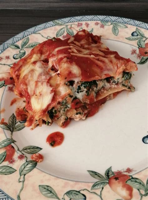 Sausage, Spinach and Ricotta Lasagne Recipe. Image by Jackie - Pinch of Nom