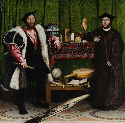 The Ambassadors by Hans Holbein - 11 images - Art Renewal Center