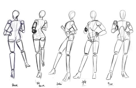 Female Turnaround by MisterNefarious on DeviantArt