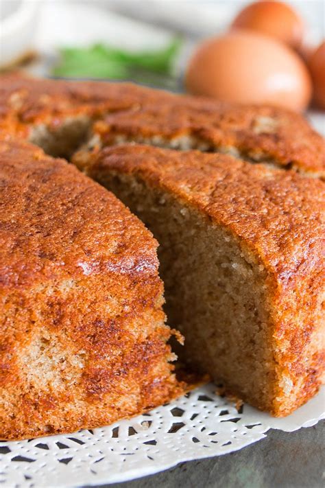 Easy Banana Butter Cake {Light, Moist & Buttery} | Foodelicacy | Recipe | Banana cake recipe ...