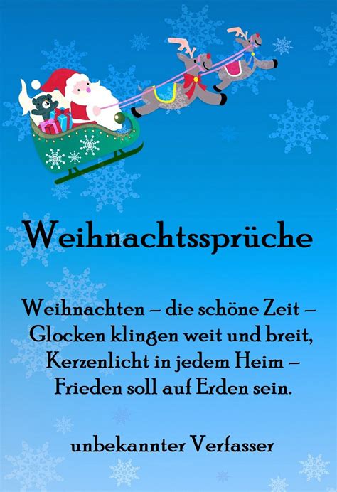 Weihnachtsmann im Schlitten am Himmel German Christmas, Kindergarten, Happy New Year, Verse ...