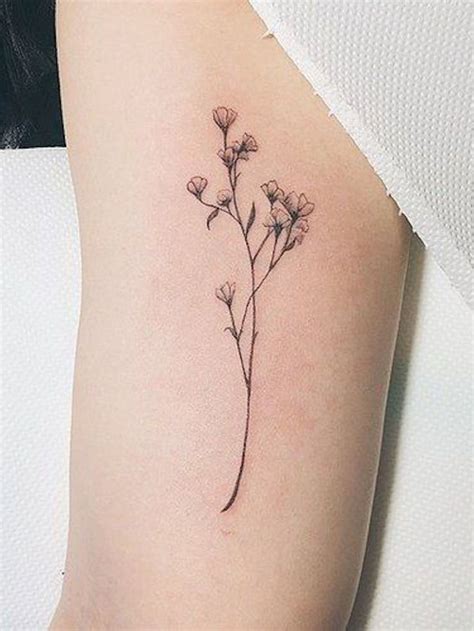 16 Delicate Flower Tattoos Just In Time For Your New Spring Ink ...