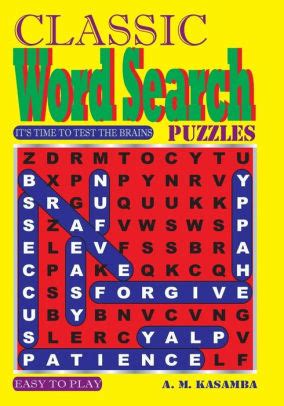 CLASSIC Word Search Puzzles by A M Kasamba, Paperback | Barnes & Noble®