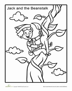 Jack And The Beanstalk Drawing at GetDrawings | Free download