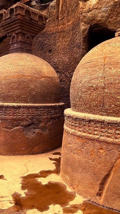 14 Stupas relics of resident monks died at Bhaja Caves #lonavala #bhaje #bhajacaves #shortsviral ...