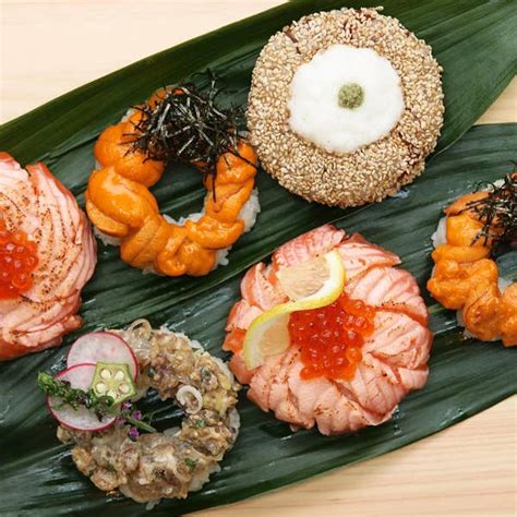 Sushi Donuts 4 Ways Recipe by Maklano