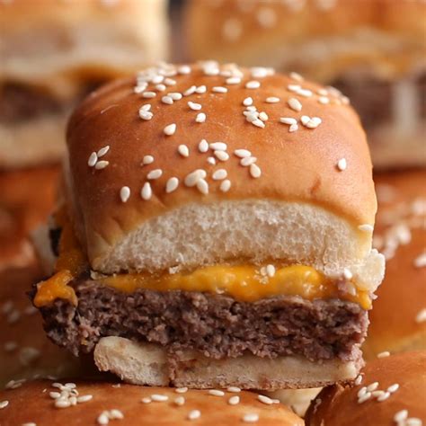 Cheeseburger Sliders Recipe by Maklano