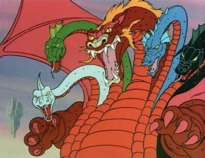 Tiamat the dragon | Dungeons and dragons cartoon, Dungeons and dragons, 80s cartoons