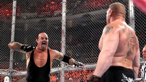 The Undertaker vs. Brock Lesnar - Hell in a Cell Match: photos | WWE