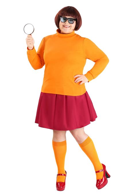 Women's Plus Size Classic Scooby Doo Velma Costume