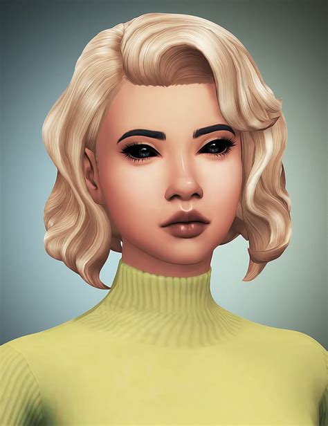 Sims 4 Vintage Hair