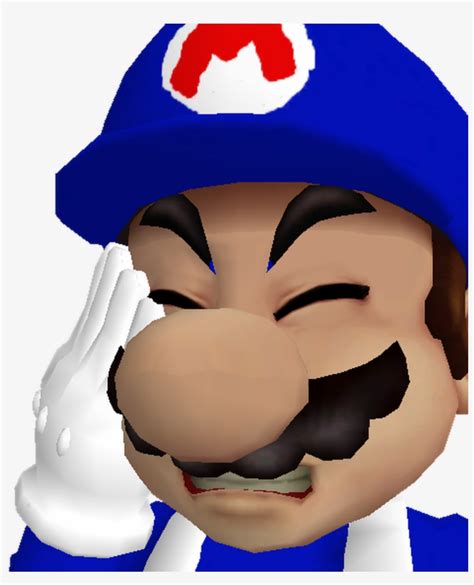 Support This Random Guy Smg4 Mario Bloopers Funny Yout - Super Mario Glitchy 4 - 1024x1024 PNG ...