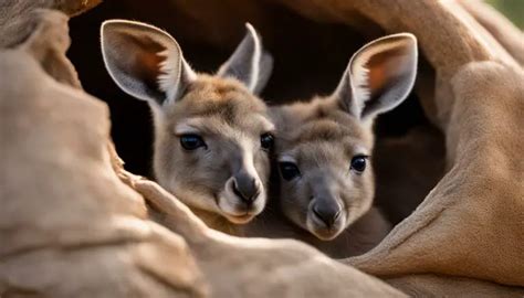 What is the function of a kangaroo's pouch?