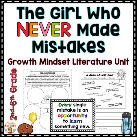 Image result for the girl who never made mistakes | Teaching, Growth mindset, The girl who